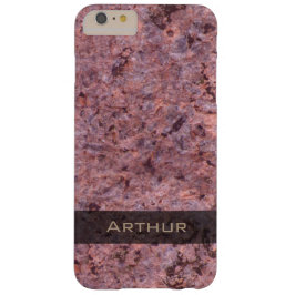 Geology Pink Rock Texture Photo iPhone 16 Hoesje