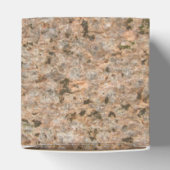 Geology Rock Texture Label met elke tekst Bedankdoosjes (Bovenkant)
