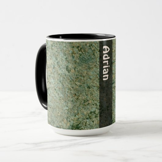 Geology Rock Texture met Name Mok (Voorkant links)