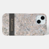 Geology Rock Texture Photo Case-Mate iPhone Case (Achterkant (horizontaal))