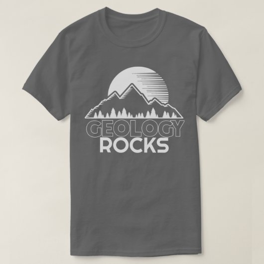 Geology Rocks Funny Geologist Gift Idee 1 T-shirt (Design voorkant)