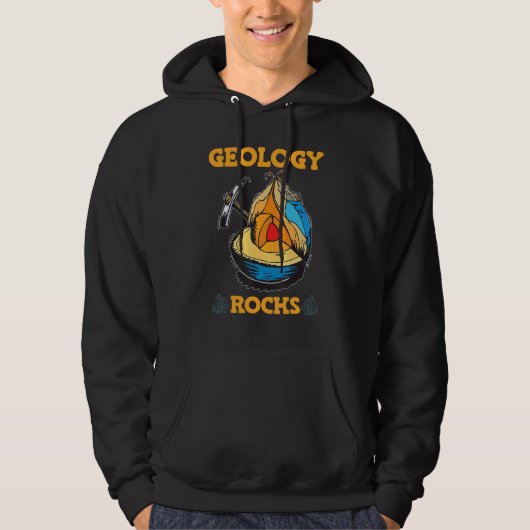 Geology Rocks Hoodie (Voorkant)