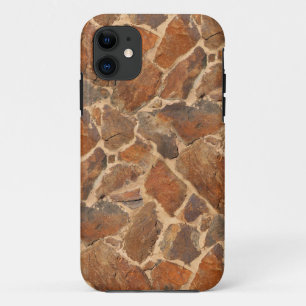Geology Stonewall Pattern Warm Golden iPhone 11 Hoesje