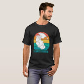 Geoloog brengt Pangea Reunite Pangea terug T-shirt (Voorkant volledig)