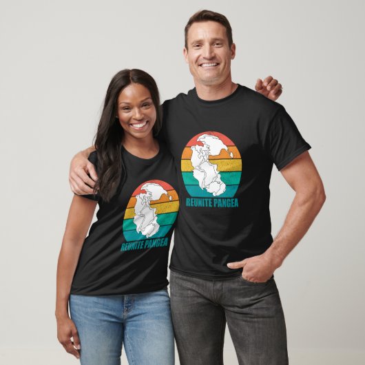 Geoloog brengt Pangea Reunite Pangea terug T-shirt (Unisex)