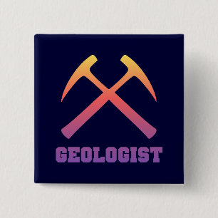 Geoloog Button