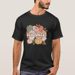 Geoloog Geologie Student Aarde Wetenschap Leraar L T-shirt