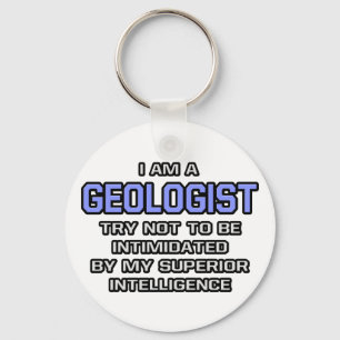 Geoloog Joke ... Superieure intelligentie Sleutelhanger