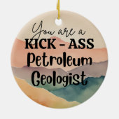 Geoloog Keramisch Ornament (Achterkant)