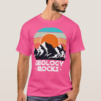 Geoloog Retro Geology Rocks Geology T-shirt