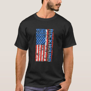 Geoloog Rocks Geology Rockhounding Distress U T-shirt