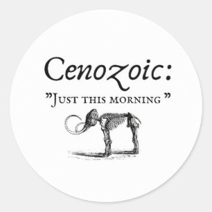 Geoloog Ronde Sticker