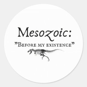 Geoloog Ronde Sticker