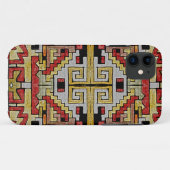 Geomethrisch tribaal/etnisch patroon Case-Mate iPhone case (Achterkant (horizontaal))