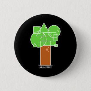 Geometree I Ronde Button 5,7 Cm