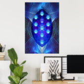 Geometree - Levensvatboom - Poster (Thuiskantoor)