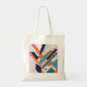 Geometría Atrevida Tote Bag (Voorkant)