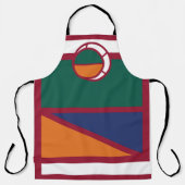 Geometria de Geomesky by Masanser Pixelat Schort (Voorkant)