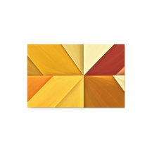 Geometría Solar: Abstracción en Tonos Cálidos