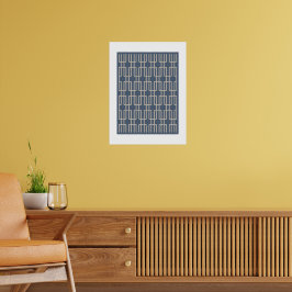 Geometric 2 Abstract Patroon Poster