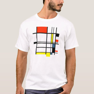 Geometric a la Mondrian T-shirt