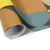 Geometric abstract artwork poster with colorful si cadeaupapier (Rol Hoek)