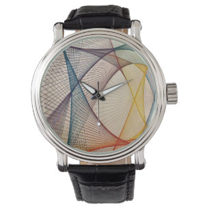 Geometric Art Designer Watch Horloge