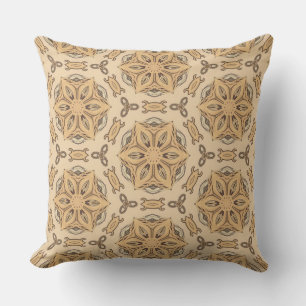 Geometric Art Nouveau Floral Pattern Buitenkussen