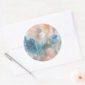Geometric Art Sticker Set - Abstract Ontwerp (Envelop)