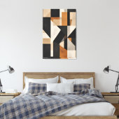 Geometric Balance Canvas Afdruk (Insitu (Slaapkamer))