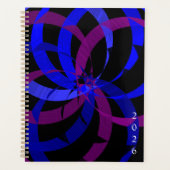 Geometric Berry Blend Designer Planner (Devant)