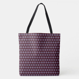 Geometric Circle Canvas tas – Stijlvol en veelzijd