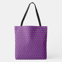 Geometric Circle Canvas tas – Stijlvol en veelzijd