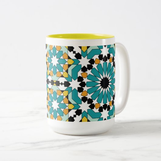 Geometric Design Mug (Devant droit)
