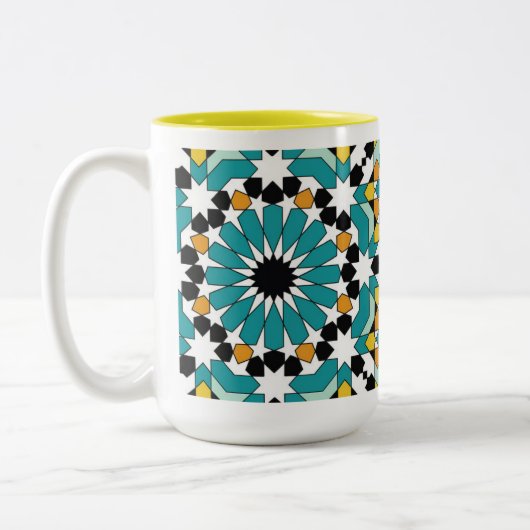 Geometric Design Mug (Gauche)