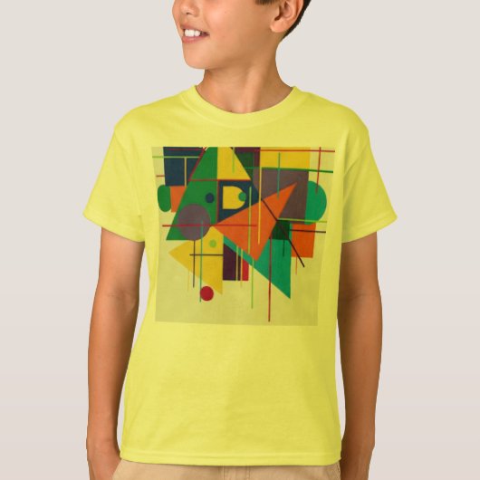 Geometric design t-shirt (Voorkant)