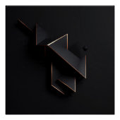 Geometric Eclipse Perfect Poster (Voorkant)