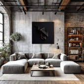 Geometric Eclipse Poster