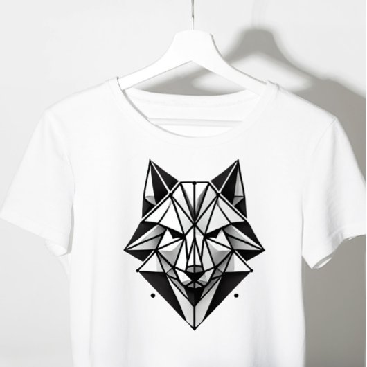 Geometric Fox T-shirt
