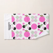 Geometric graphic power girl (Serviette à main)