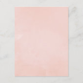 Geometric Greenery Gastgegevens Informatiekaartje (Achterkant)