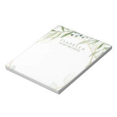 Geometric Greenery Notitieblok (Gedraaid)