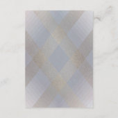 Geometric Grey Gatsby Wedding RSVP (Achterkant)