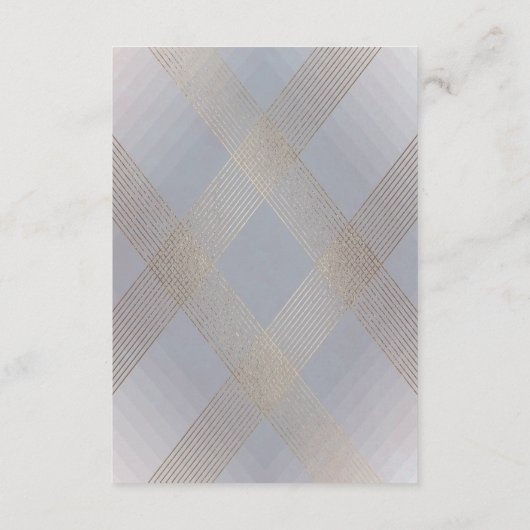 Geometric Grey Gatsby Wedding RSVP (Achterkant)