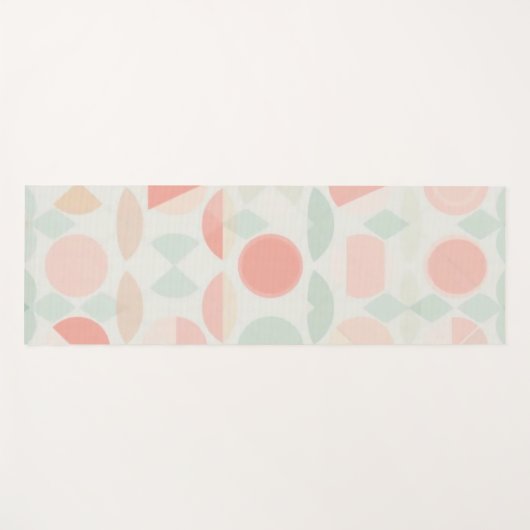 Geometric Harmony Yoga Mat (Voorkant (horizontaal))