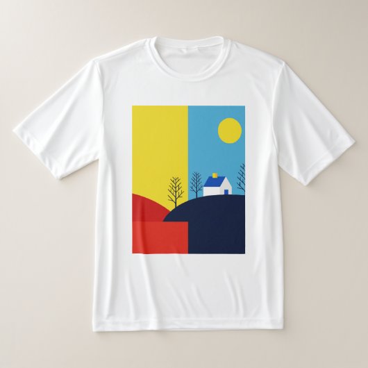 Geometric image t-shirt (Laagn)