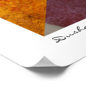 Geometric Industrial Grunge Art 6 Poster (Hoek)