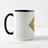 Geometric Islamic Calligraphy Art Mug (Gauche)
