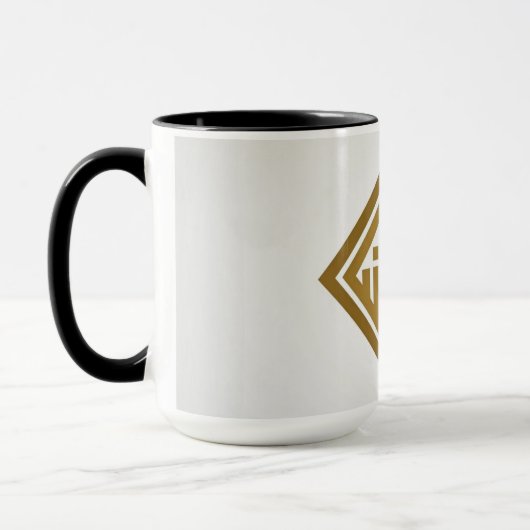 Geometric Islamic Calligraphy Art Mug (Gauche)