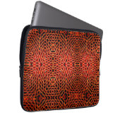 GEOMETRIC Line Pattern Laptop Sleeve (Voorkant Rechts)